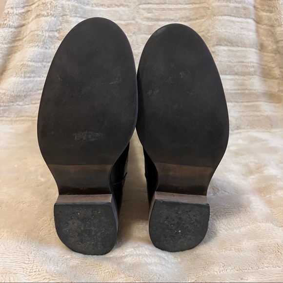 Ma & Lo Croc Embossed Tall Boots - Picture 12 of 14